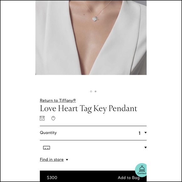 Love Heart Tag Key Pendant - Picture 3 of 8